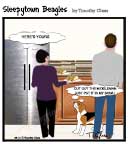 Sleepytown beagle cartoon