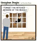 Sleepytown beagle cartoon