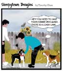 Sleepytown beagle cartoon