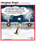 Sleepytown beagle cartoon