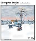 Sleepytown beagle cartoon