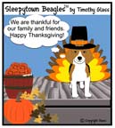 Sleepytown beagle cartoon