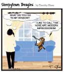 Sleepytown beagle cartoon