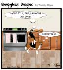 Sleepytown beagle cartoon