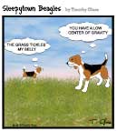 Sleepytown beagle cartoon