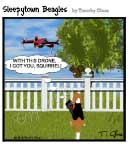 Sleepytown beagle cartoon