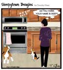 Sleepytown beagle cartoon