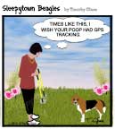 Sleepytown beagle cartoon