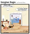 Sleepytown beagle cartoon