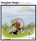 Sleepytown beagle cartoon