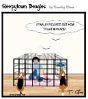 Sleepytown beagle cartoon
