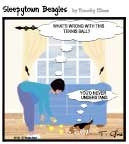 Sleepytown beagle cartoon
