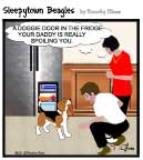 Sleepytown beagle cartoon
