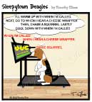 Sleepytown beagle cartoon