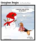 Sleepytown beagle cartoon