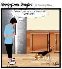 Sleepytown beagle cartoon