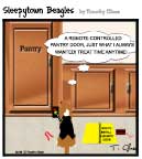 Sleepytown beagle cartoon