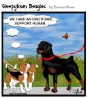 Sleepytown beagle cartoon