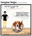 Sleepytown beagle cartoon