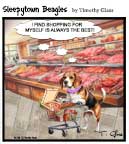 Sleepytown beagle cartoon