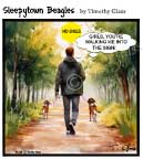 Sleepytown beagle cartoon