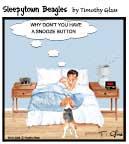 Sleepytown beagle cartoon