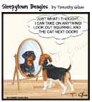 Sleepytown beagle cartoon
