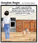 Sleepytown beagle cartoon