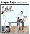 Sleepytown beagle cartoon