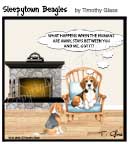 Sleepytown beagle cartoon
