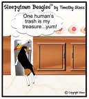 Sleepytown beagle cartoon