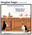 Sleepytown beagle cartoon