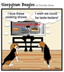 Sleepytown beagle cartoon