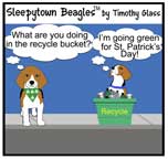 Sleepytown beagle cartoon